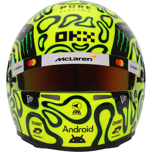 Lando Norris helmet